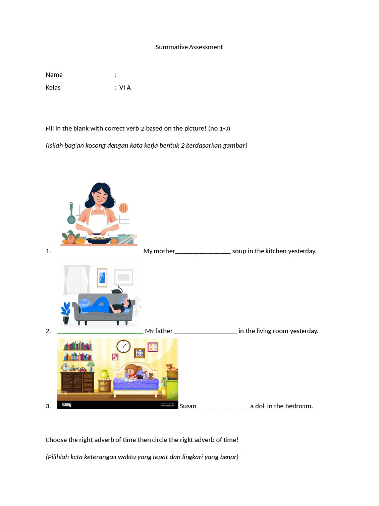 Summative Assessment Ch. 1-2 | PDF