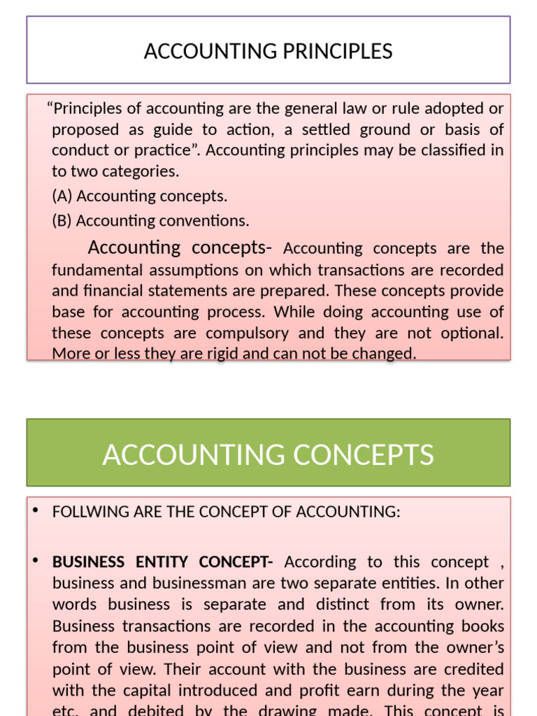 Key Accounting Principles Explained | PDF | Debits And Credits | Revenue