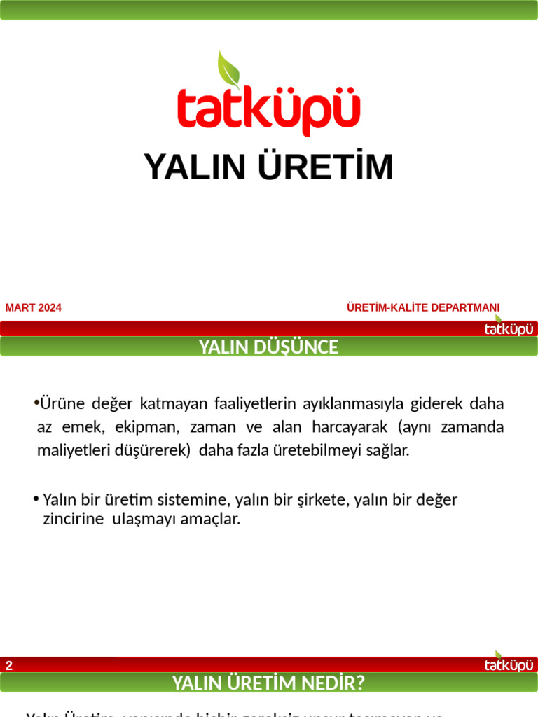 Yalin Üreti̇m-2024 | PDF