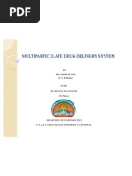 Multi Particulate Drug Delivery System