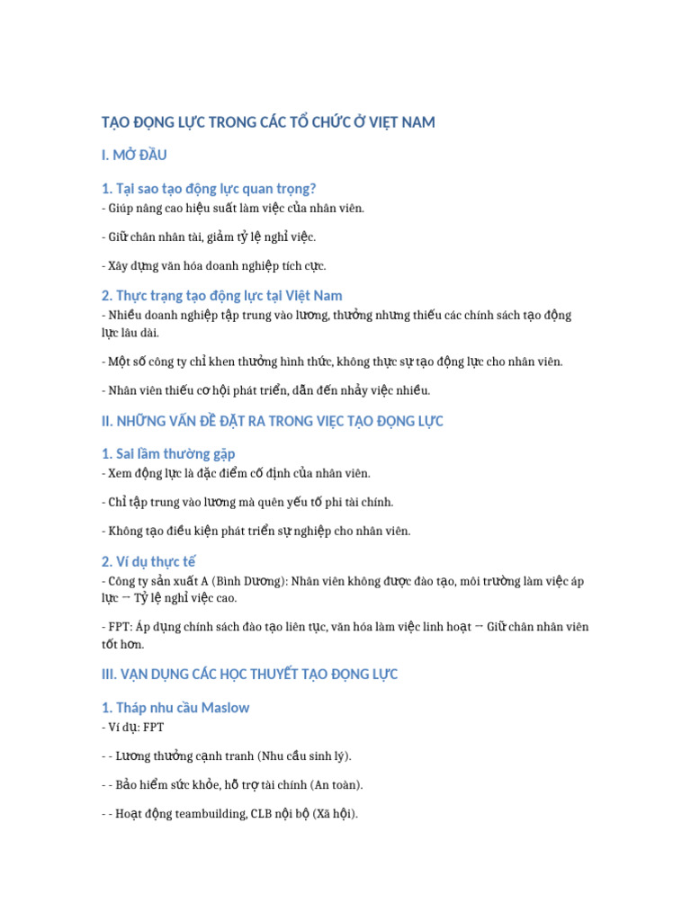 Tao Dong Luc Viet Nam | PDF