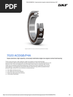 RODAMIENTO DE SUPERPRECISION 7020 ACDGA_P4A - Super-precision angular contact ball bearings _ ... 7020 ACDGA_P4A - Super-precision angular contact ball bearings _ ...  