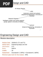 Engineering Design and CAD