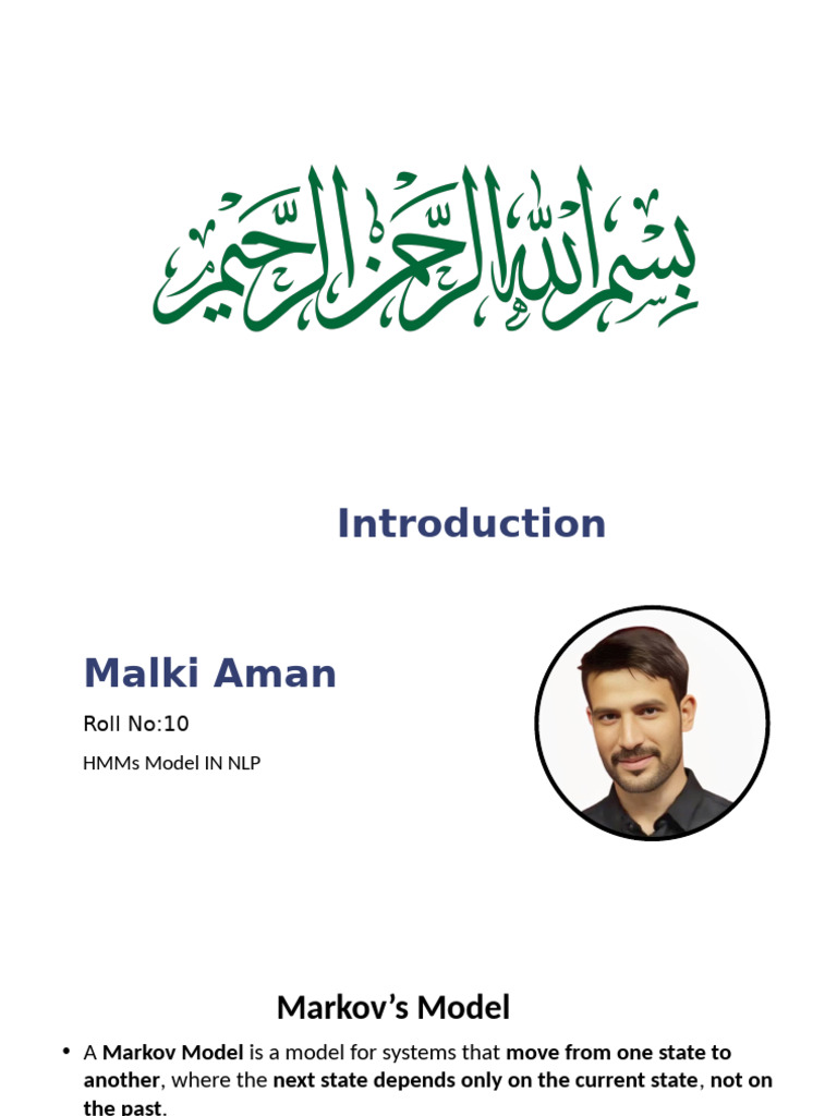 HMMs in Natural Language Processing | PDF | Machine Learning | Applied ...