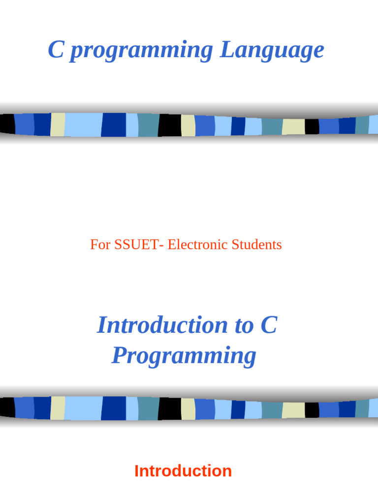 C Programming Basics for Students | PDF | Computer Program | Programming