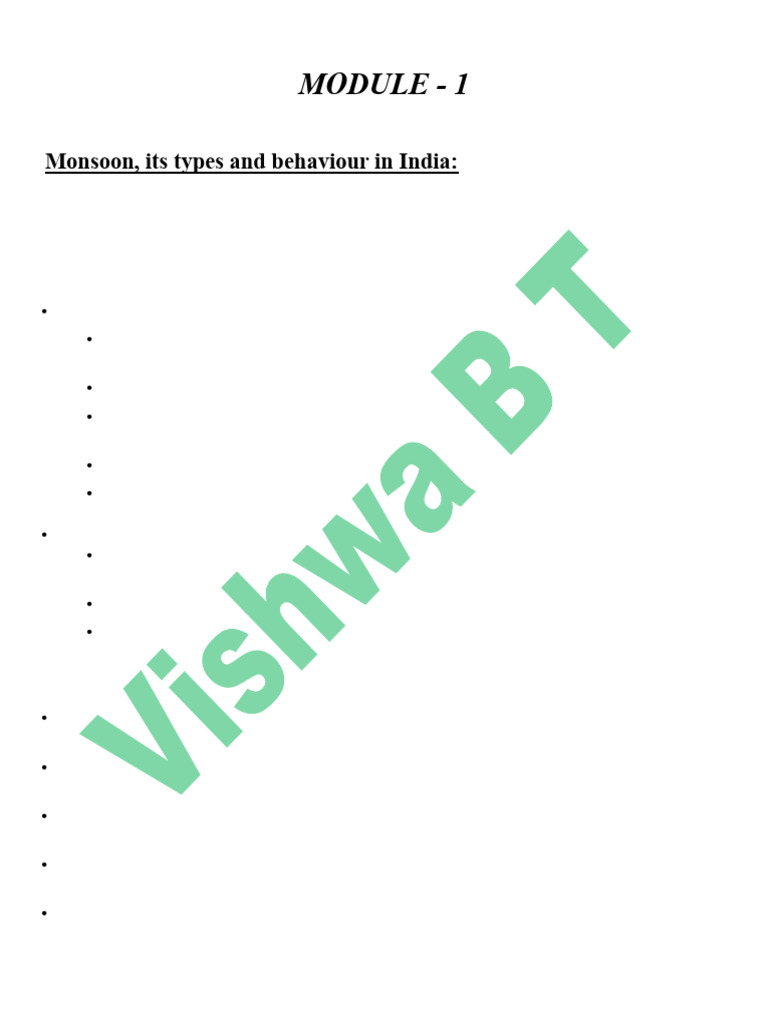 Vtu Syllabus Water Conservation Harvesting Pdf Groundwater Monsoon