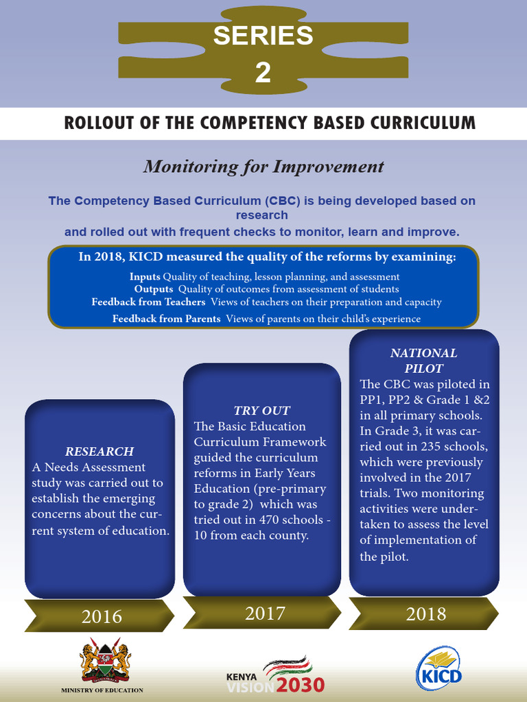 Competency-Based Curriculum Rollout | PDF | Teachers | Learning