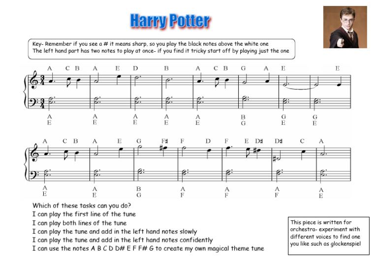 Hewig's Theme (Easy) | PDF