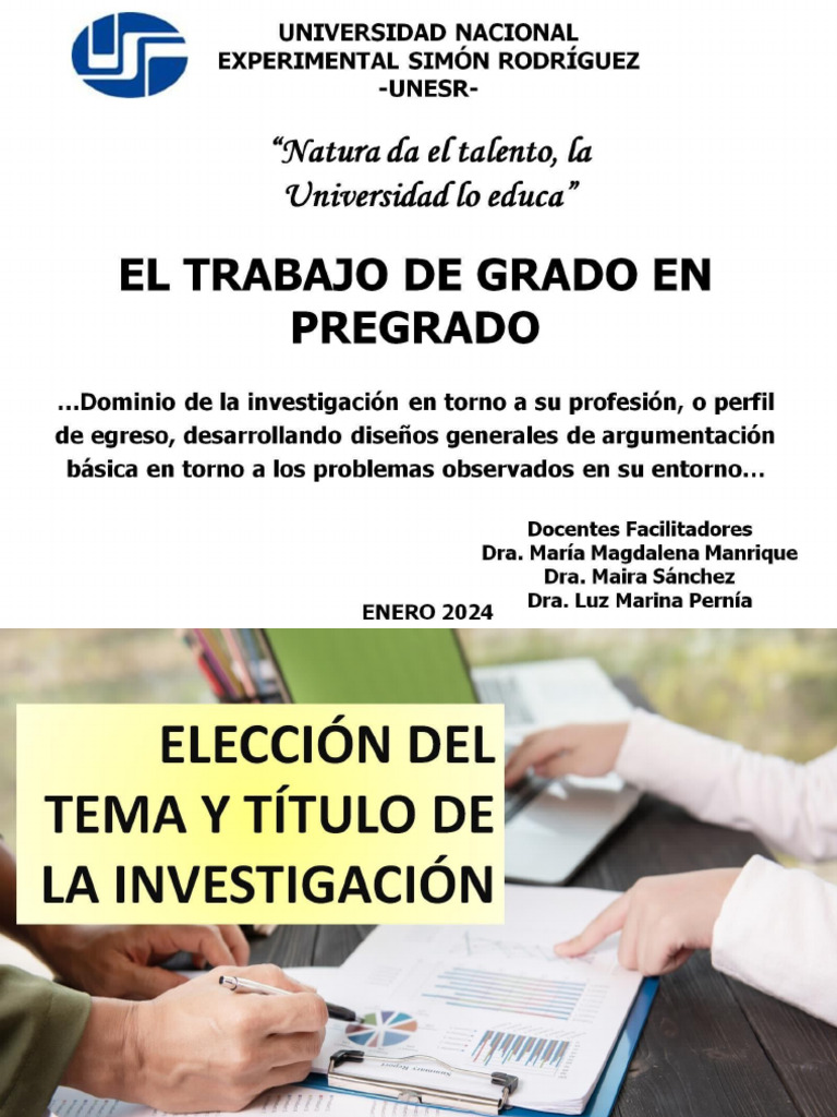 La Investigacion en Pregrado b1 | PDF