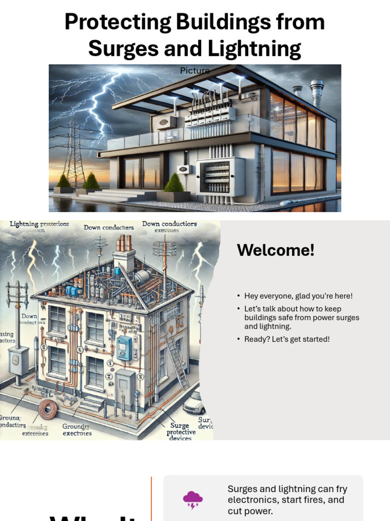 Building Surge and Lightning Protection | PDF | Electricity ...