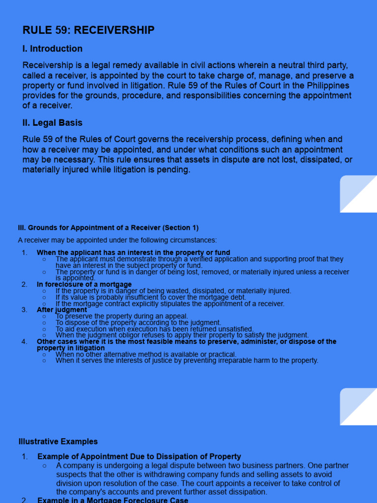 Civ Pro Report Rule 59 | PDF | Bankruptcy | Foreclosure