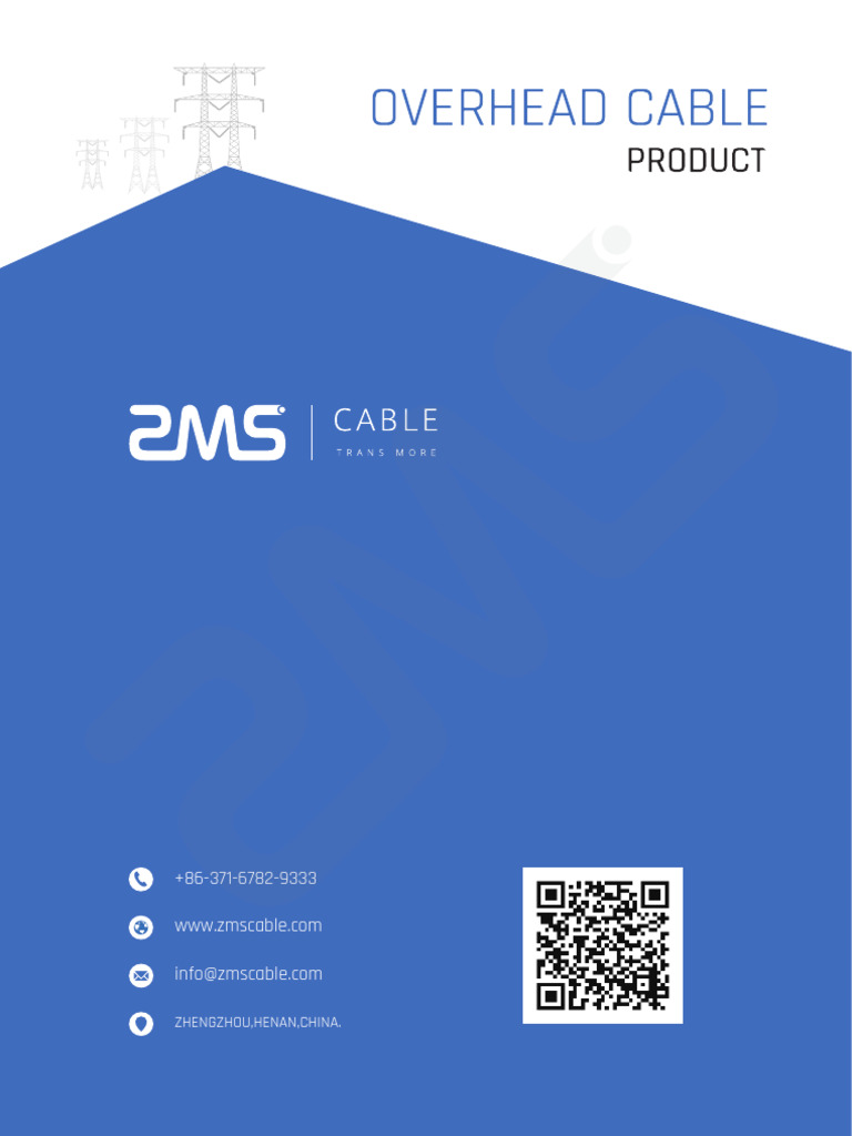 ZMS Catalogo de Cables Aereos | PDF | Electrical Conductor | Electrical ...