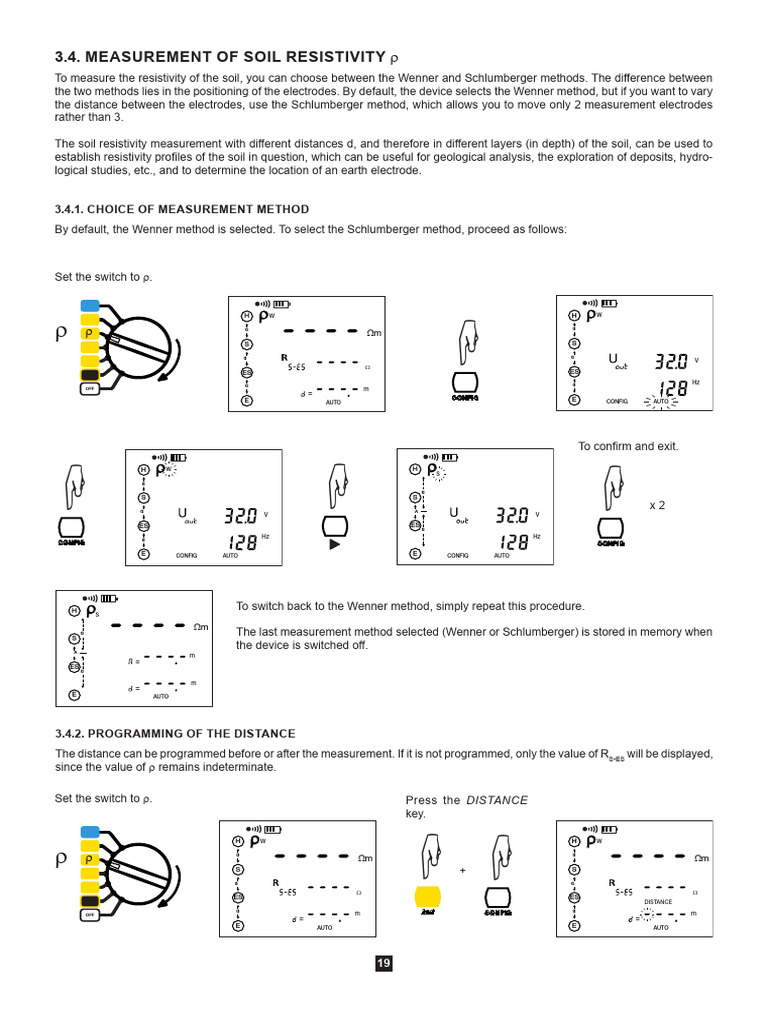 Soil Resistivity Measurement Methods | PDF | Electromagnetism ...