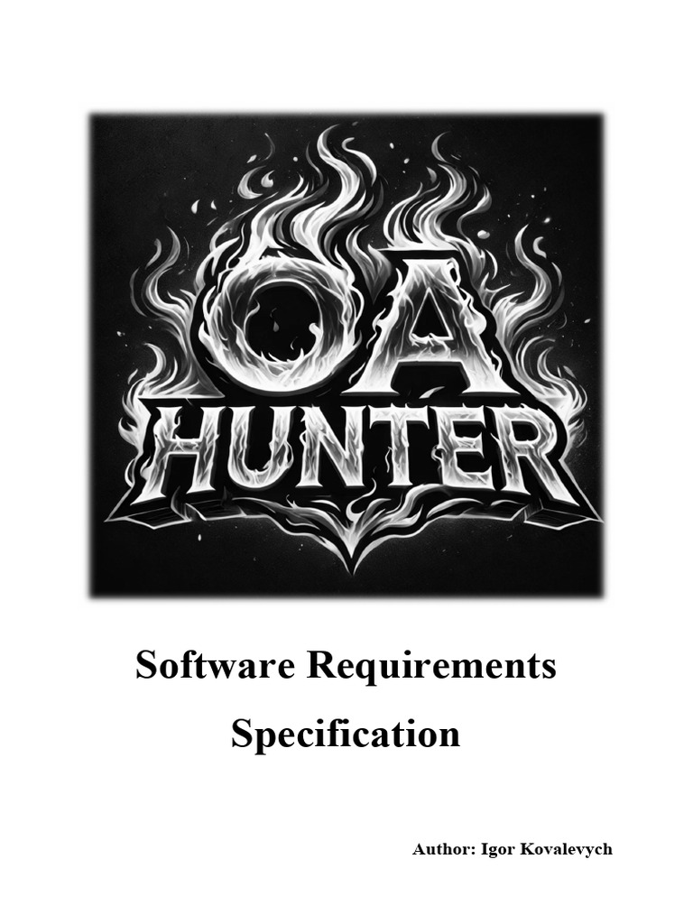 Software Requirements Specification | PDF | Version Control | Analytics