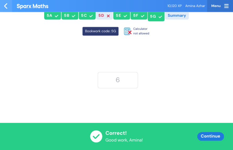 Sparx Maths Progress Report | PDF