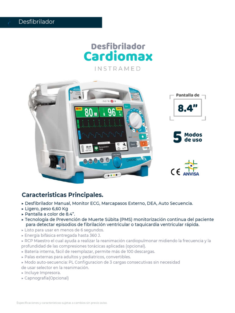 CARDIOMAX2 - C PDF | PDF | Reanimación cardiopulmonar | Cardiología