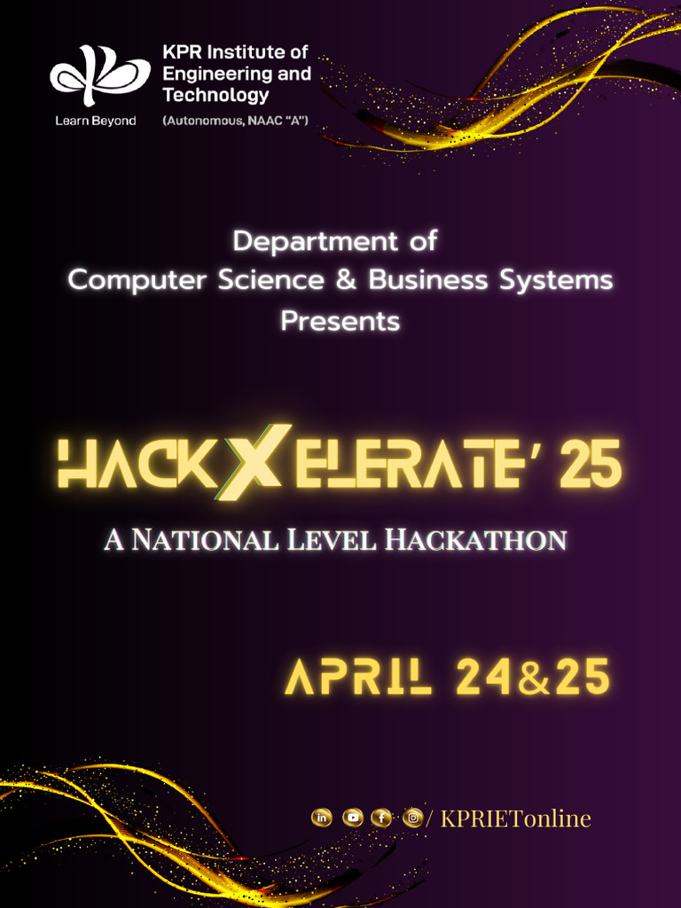 National Level Hackathon Overview | PDF