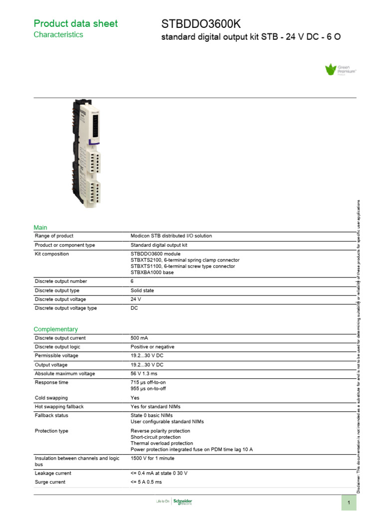 STBDDO3600K Digital Output Kit Overview | PDF | Power Supply ...