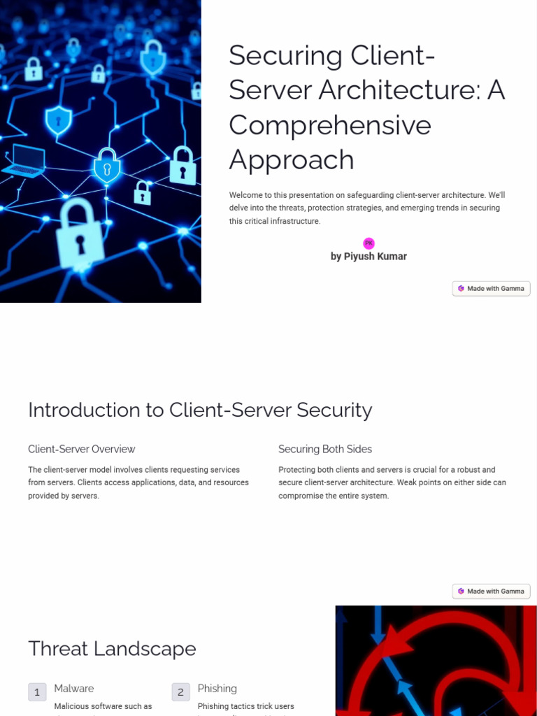 Securing Client-Server Architecture Guide | PDF | Computer Security ...