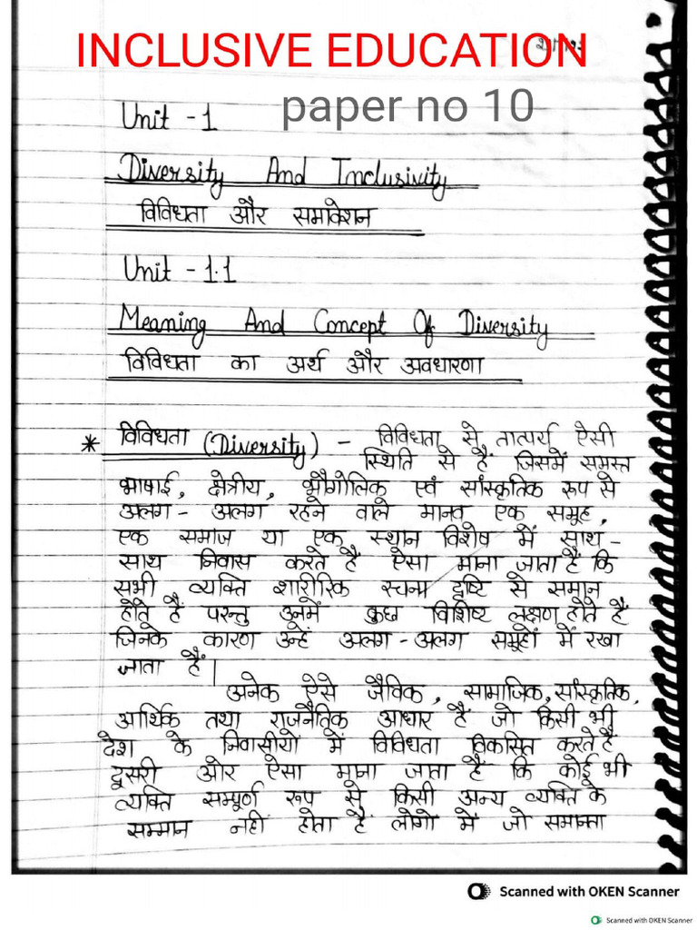 inclusive education paper no 10 (1) | PDF