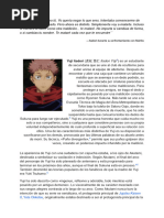 Satoru Gojo: Maestro y Poderoso Hechicero | PDF | Anime y manga