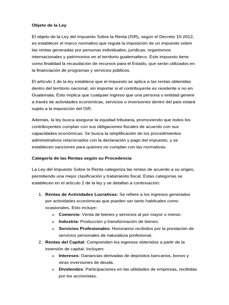 Tarea de Tributario | PDF | Impuestos | Impuesto sobre la renta