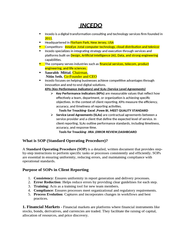 INCEDO | PDF | Private Equity | Investing