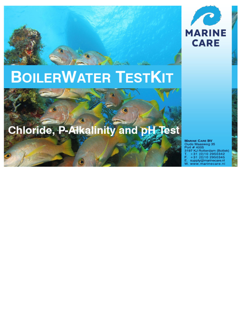Boiler Water Test Kit Instructions | PDF