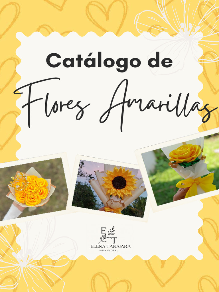 Catálogo De Flores Amarillas Pdf Pdf