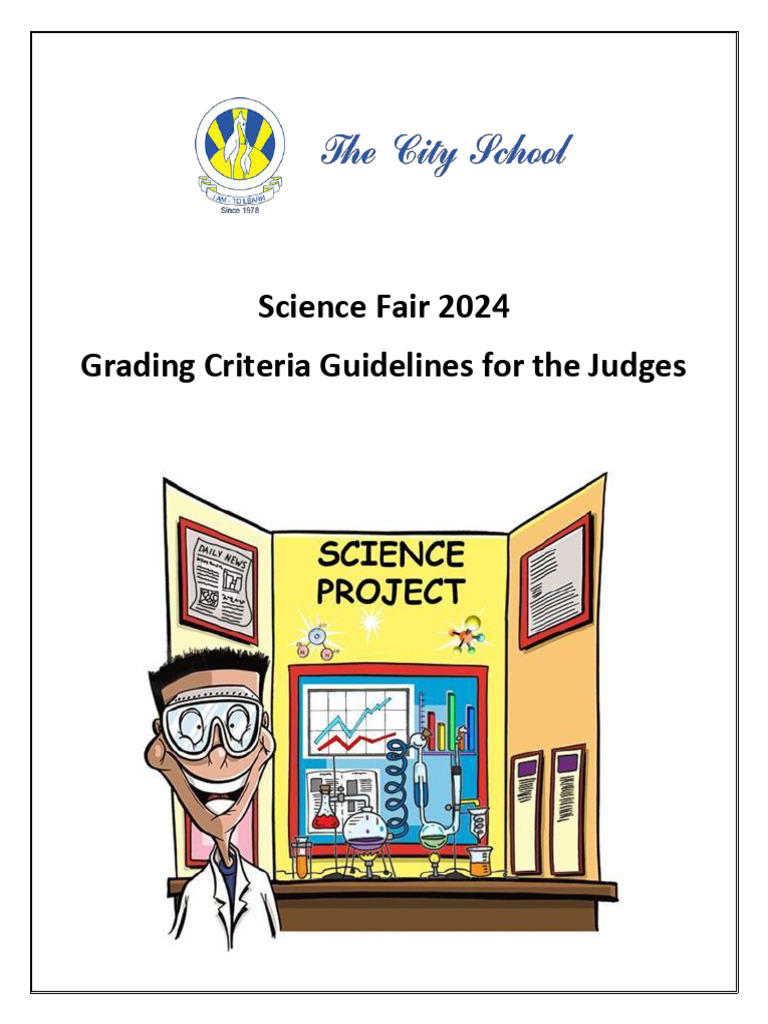 Science Fair Judging Rubric 2024 | PDF | Science | Scientific Method