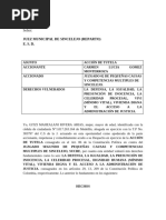 Modelo de Contestación Tutela Colombia | PDF | Derecho Constitucional ...