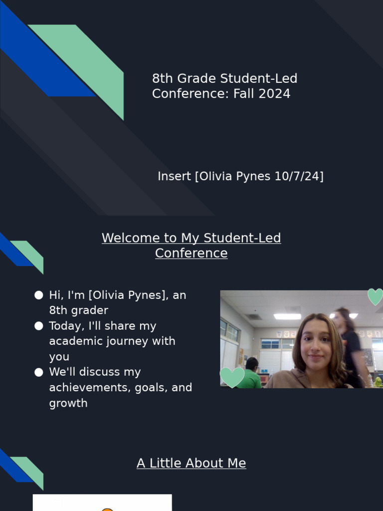 8th Grade Student Conference Overview | PDF