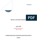 DoD 5200.08-R - Physical Security Program, April 9, 2007 (Incorporating Change 1, May 27, 2009)