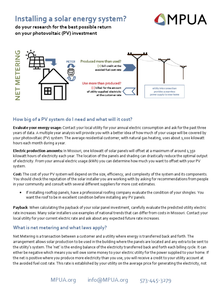 ECA Guide: Installing PV Systems | PDF | Photovoltaics | Photovoltaic ...