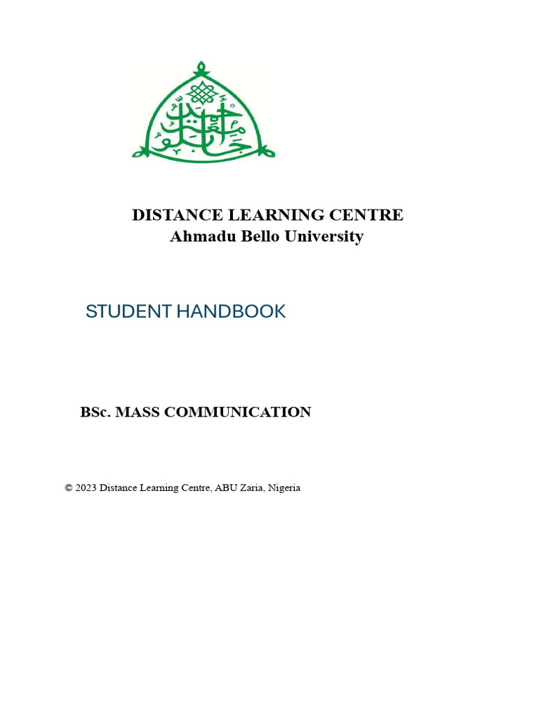 BSc Mass Communication Course Outline | PDF | Mass Media | Advertising