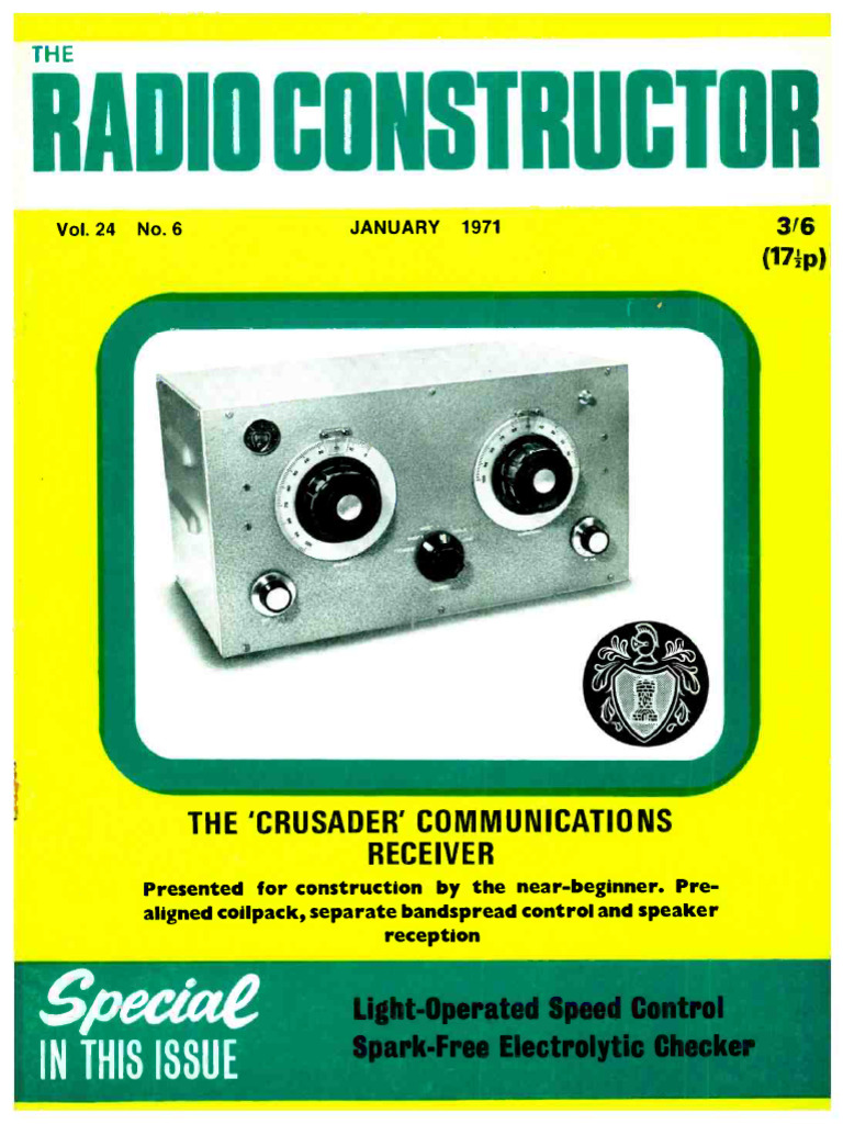 Crusader Communications Receiver | PDF | Rectifier | Voltage