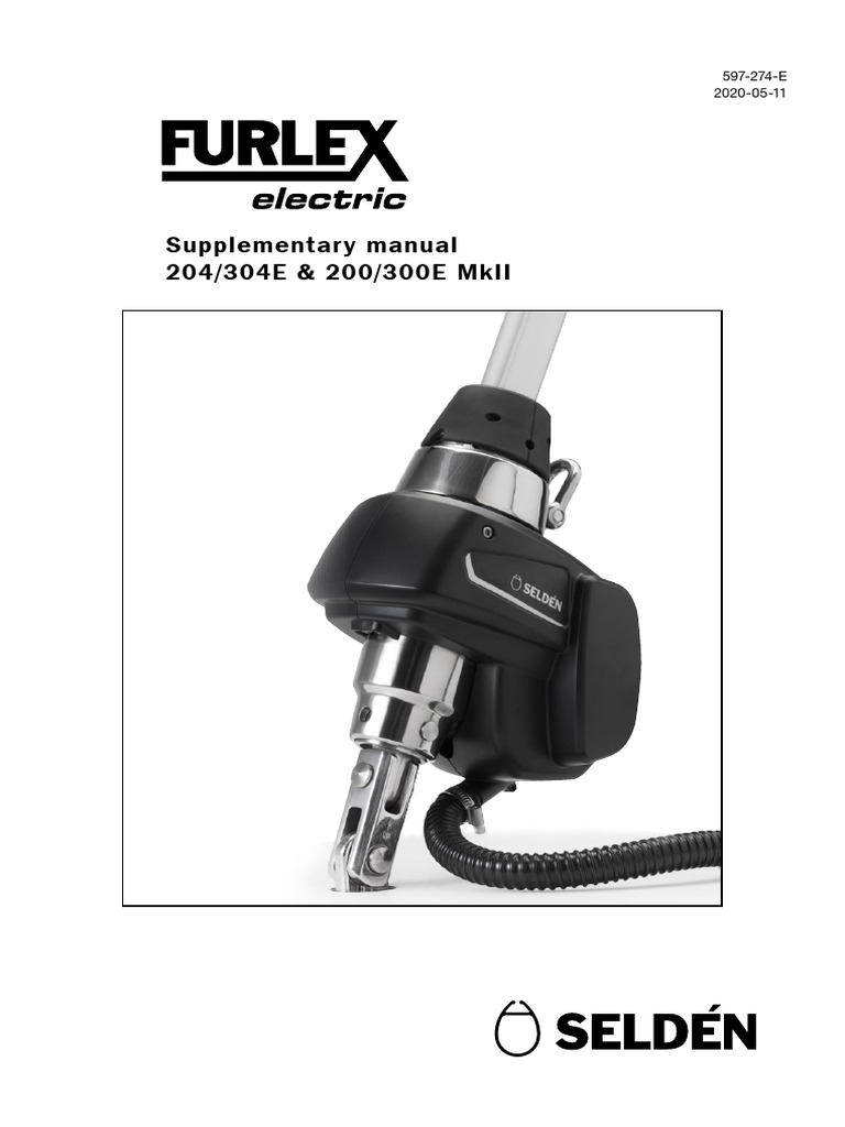 Furlex Electric 597-274-E | PDF | Bearing (Mechanical) | Power Supply