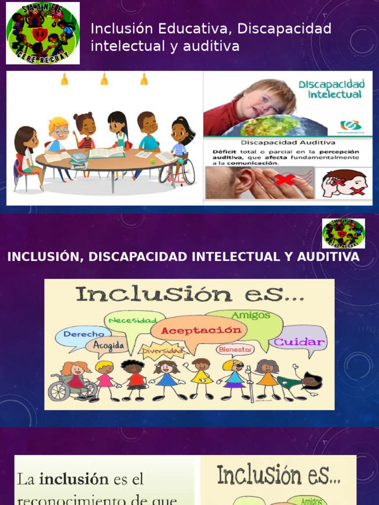 Inclusión Educativa y Discapacidad | PDF | Invalidez | Inclusión ...