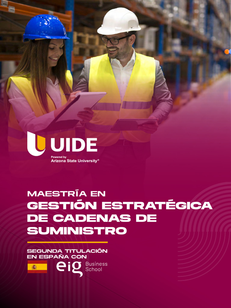 Maestría en Gestión de Cadenas de Suministro | PDF | Cadena de ...