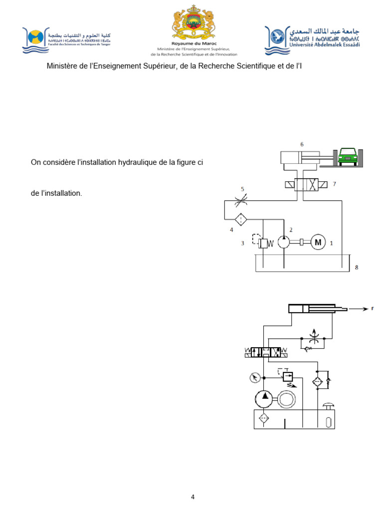 TD - Machines Hydrauliques | PDF | Pompe | Piston