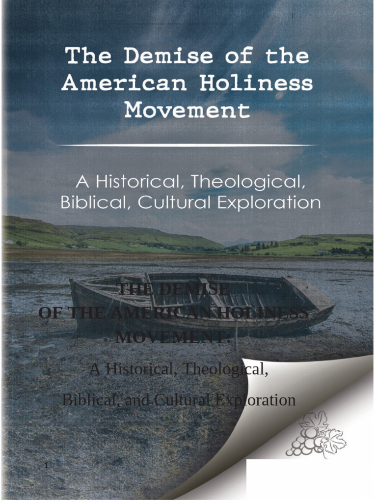 Decline of the American Holiness Movement | PDF | Holiness Movement ...