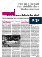 Für Den Erhalt Des Städtischen Wohnraumes (06/2006)