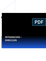 Integracion y Direccion