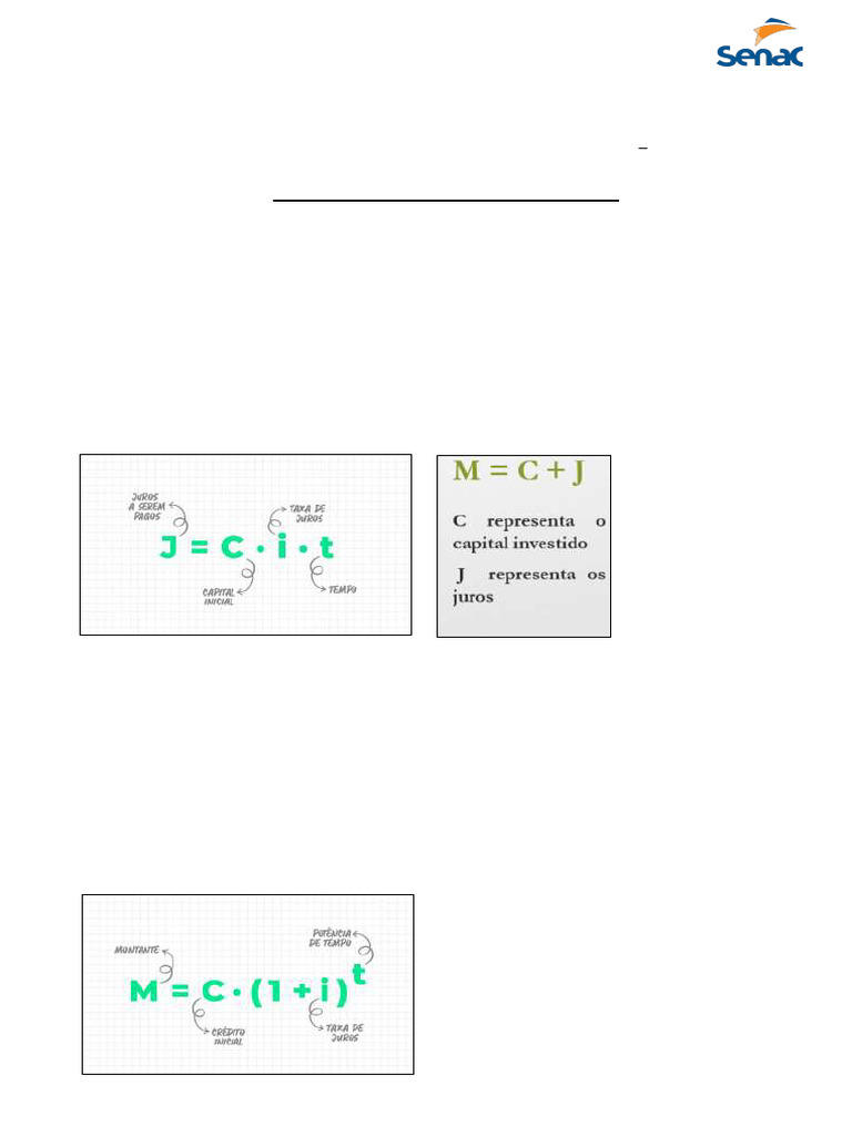 Cálculo de Juros Simples e Compostos | PDF