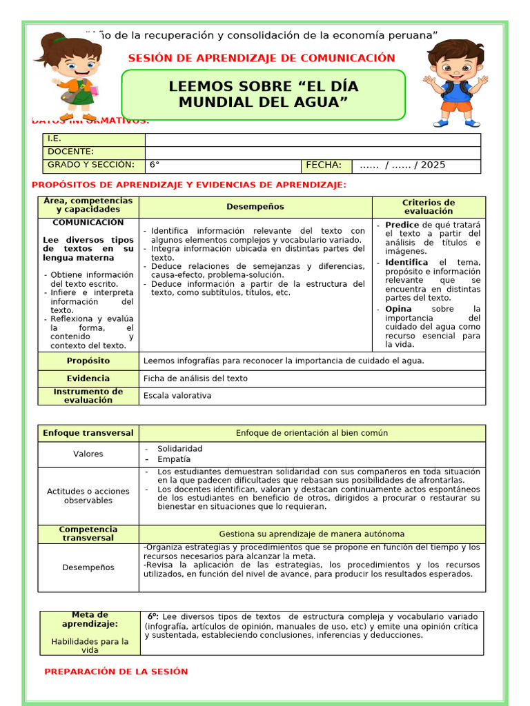 Infografía sobre el cuidado del agua | PDF | Aprendizaje | Infografia