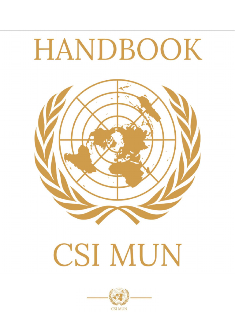 CSI MUN Handbook: Rules & Guidelines | PDF | United Nations ...