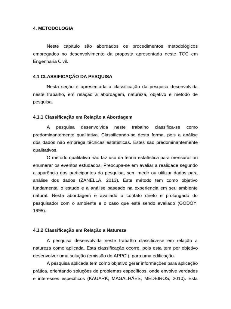 Exemplo de Metodologia | PDF | Método científico | Science