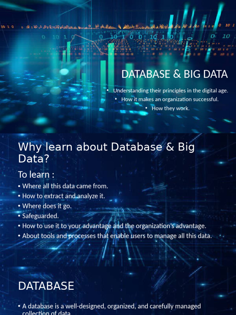 Database and Big Data Essentials | PDF | Databases | My Sql