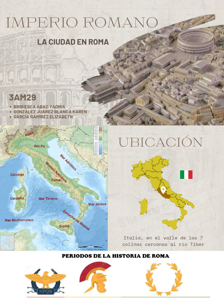 Arquitectura y Urbanismo en Roma | PDF | imperio Romano | Roma
