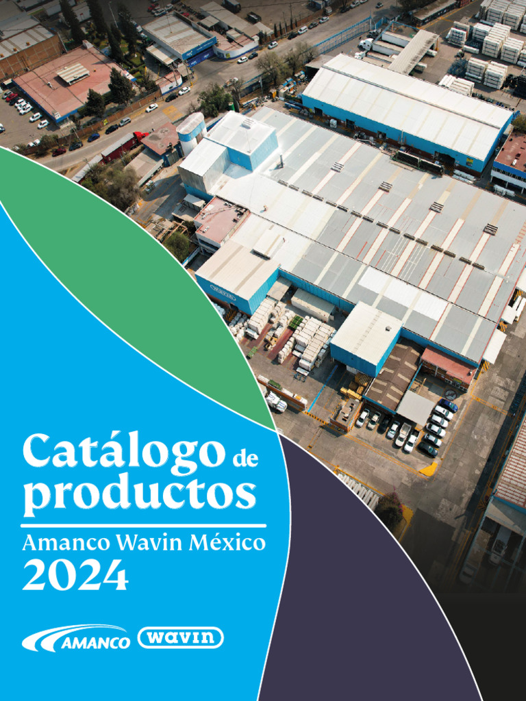 Catálogo Amanco Wavin 2024 | PDF | Tubería (transporte de fluidos) | Agua